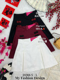 🔥爆款新品🔥高品质高腰锦棉裤裙 RM59 Only🌸（2-E3）