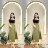 爆款新品🔥高品质气质半身长裙 RM34.50 Only🌸 （原价 RM69 ）