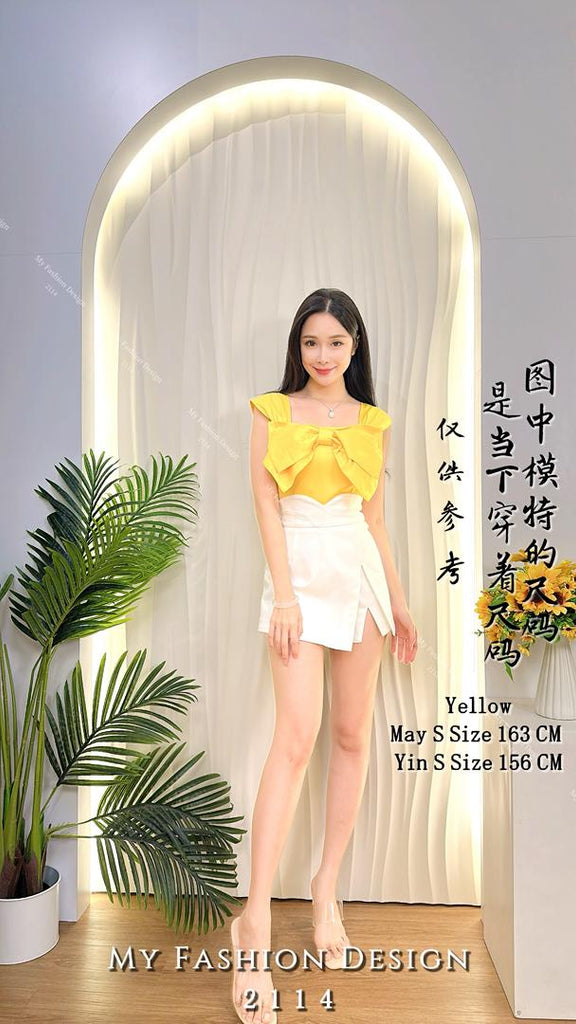 🔥黑卡独家爆款🔥 高品质缎面款蝴蝶结上衣 RM69 Only🌸 (2-L4)
