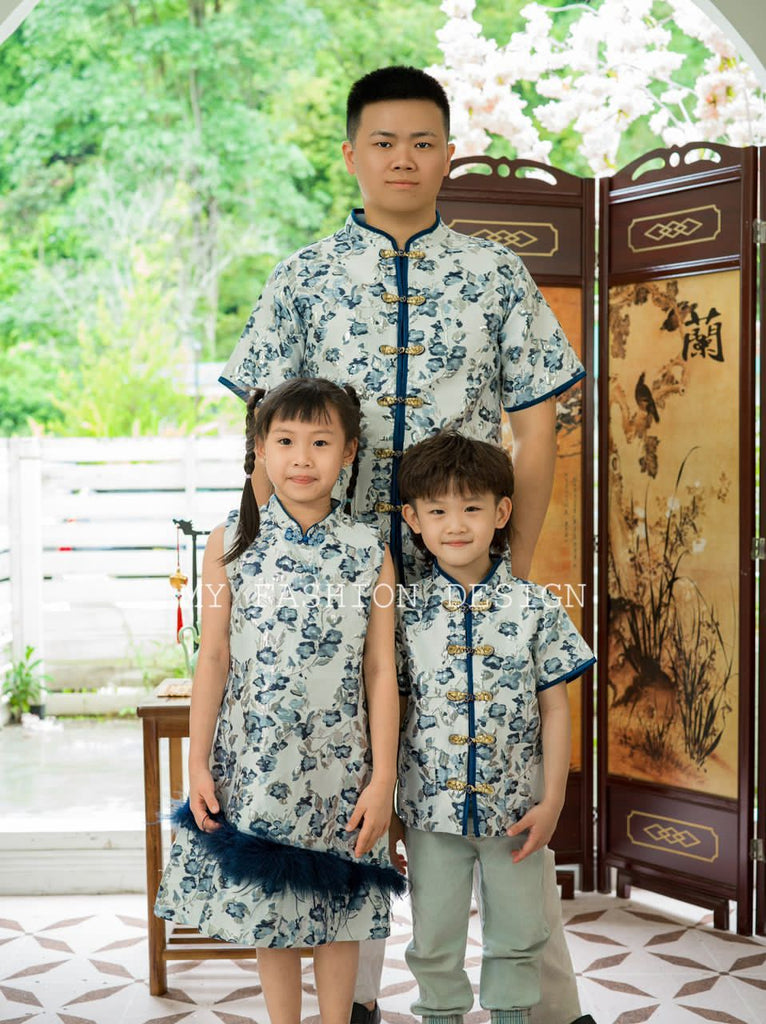 ⚠预购⚠🏮MFD独家亲子系列🏮高品质女童中式旗袍连体裙 RM125 Only🔥