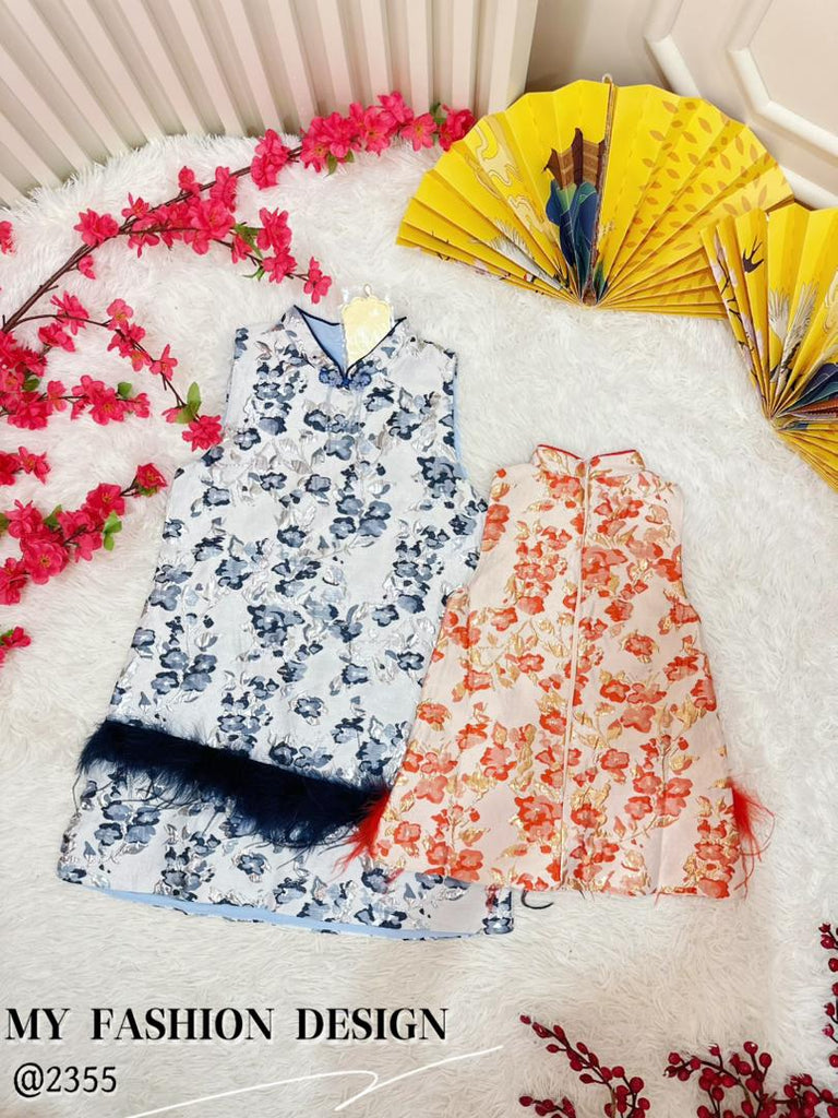 ⚠预购⚠🏮MFD独家亲子系列🏮高品质女童中式旗袍连体裙 RM125 Only🔥