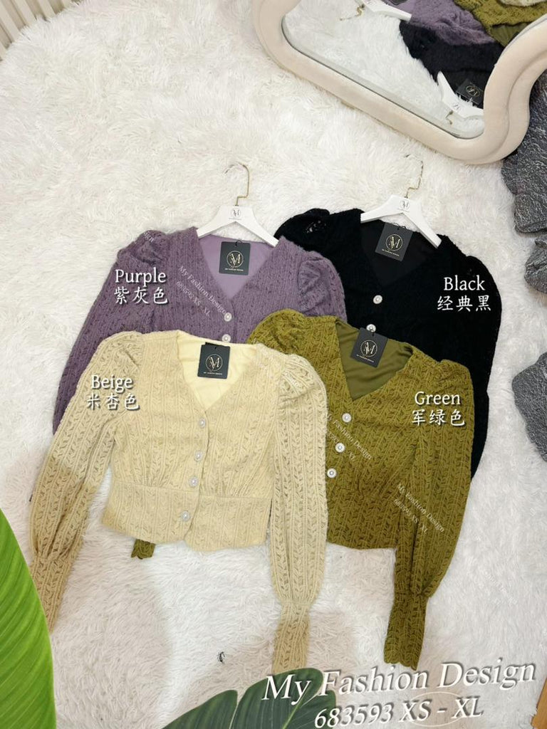 黑卡独家爆款❤🔥高品质气质款蕾丝上衣 RM69 Only🌸(2-H4)