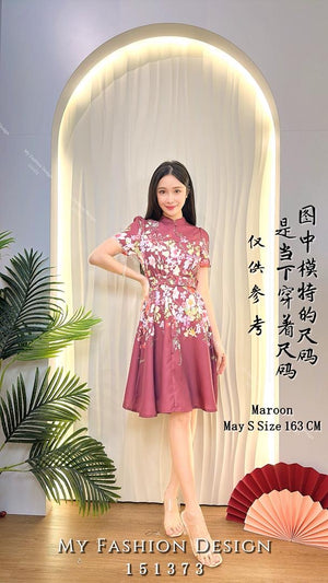 🔥爆款新品🔥高品质气质款花花连体裙 RM65 Only🌸 （原价 RM95 ）（1-Q4）