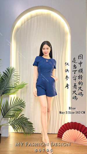 🔥爆款新品🔥高品质气质罗马套装 上衣 ➕ 短裤 RM99 Only🌸