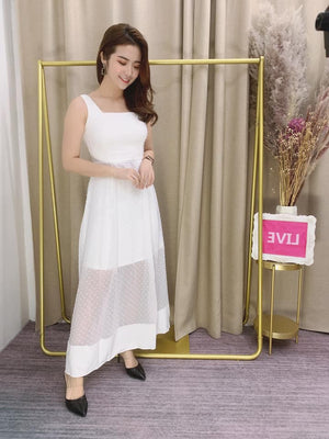 爆款新品❤️‍🔥 高品质气质款雪纺连体长裙 RM99 Only🌸（1-I4）(1-A4)