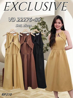 【补现货】🔥爆款新品🔥收腰连体长裙 RM49.00 Only🌸（原价 RM89.00）