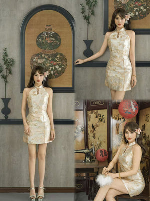 🏮独家金卡爆款🏮高品质提花款旗袍套装 上衣 ➕ 裤裙 RM139 Only🌸（1-E2）