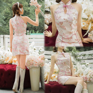 🏮独家金卡爆款🏮高品质提花款旗袍套装 上衣 ➕ 裤裙 RM139 Only🌸（1-E2）