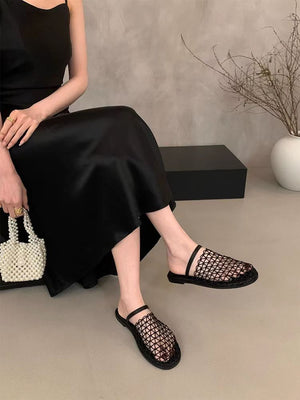 ‼️‼️网纱镂空编织罗马鞋凉拖鞋 RM59 Only🌸（SH-C3）
