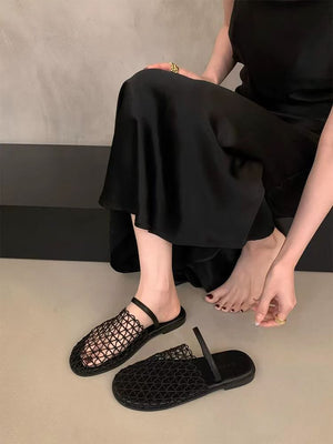 ‼️‼️网纱镂空编织罗马鞋凉拖鞋 RM59 Only🌸（SH-C3）