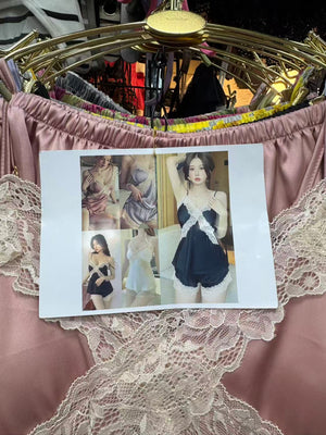 【泰国🇹🇭代购】 缎面性感睡衣 套装 RM35.90 ONLY