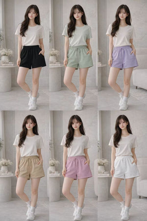 🔥MFD独家爆款🔥 高品质气质休闲高腰短裤 RM59（1-K1）