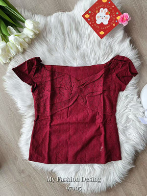 高品质桐花上衣 RM49 ONLY =G2=