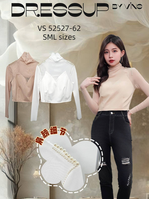 【补现货】🛍️爆款新品🛍️高品质气质时装网纱上衣 RM19.00 Only🌸（原价 RM62.00）