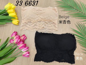 @@🌹高品质抹胸蕾丝款内搭🌸 RM25 Only