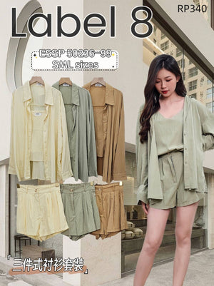 【补现货】🛍️爆款新品🛍️高品质休闲款三件套 套装 RM49.00 Only🌸（原价 RM99）