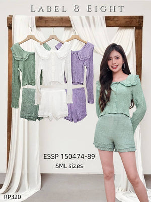 【补现货】🛍️爆款新品🛍️高品质气质款套装 上衣 ➕ 裤子 RM29.00 Only🌸（原价 RM89.00）