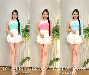 爆款新品❤️‍🔥 高品质斜边棉质上衣 RM42 Only🌸（1-A2）