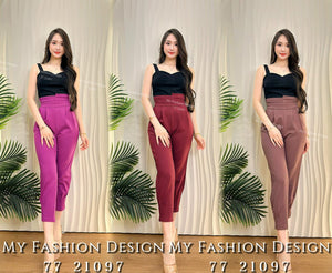 独家爆款🔥高品质高腰罗马长裤 RM79 Only🌸（1-I4）