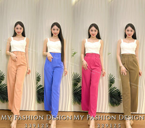 🔥黑卡独家爆款🔥 高品质高腰西装直筒长裤 RM69 Only🌸(2-K4）