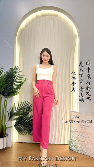 🔥黑卡独家爆款🔥 高品质高腰西装直筒长裤 RM69 Only🌸(2-K4）