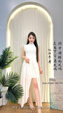 爆款新品❤️‍🔥高品质蕾丝拼接连体长裙 RM89 Only🌸