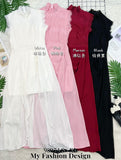 爆款新品❤️‍🔥高品质蕾丝拼接连体长裙 RM89 Only🌸（1-N4）