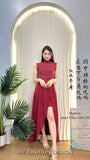爆款新品❤️‍🔥高品质蕾丝拼接连体长裙 RM89 Only🌸