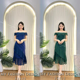 爆款新品🔥高品质一字领连身裙 RM89 ONLY 🌸