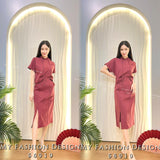 🔥爆款新品🔥高品质罗马休闲套装 上衣 ➕ 裙子 RM109 Only🌸