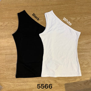 高品质百搭棉质斜肩上衣 RM39 Only🌸 =E2=
