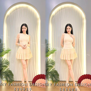 🔥爆款新品🔥高品质气质款网纱拼接连体裤裙 RM99 Only🌸 （1-Q4）