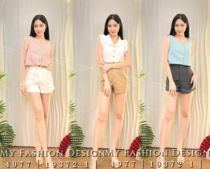 🔥新品抢先上架🔥高品质高腰锦棉短裤 RM59 Only🌸（1-Q3）