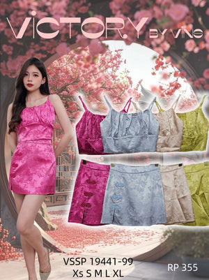 【补现货】🛍️爆款新品🛍️高品质气质款新中式套装 上衣 ➕ 裤裙 RM39.00 Only🌸（原价 RM99.00）