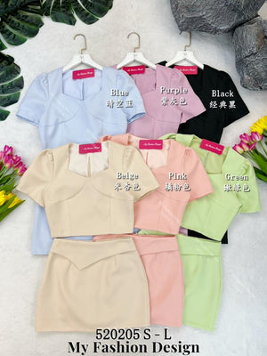 爆款新品🔥高品质气质款时装套装 上衣 ➕ 裤裙 RM99 Only🌸（1-Q3）