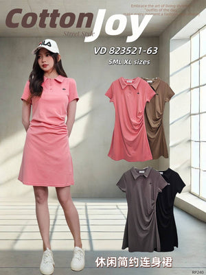 【补现货】🔥爆款新品🔥休闲棉质连体裙 RM39.00 ONLY （原价 RM63.00）