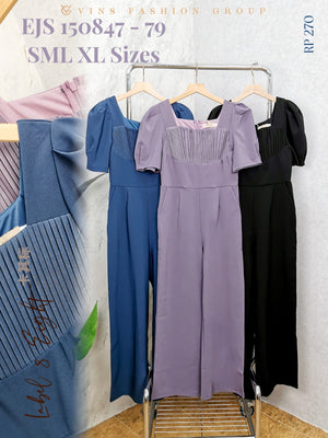 【补现货】150847 西装连体长裤 RM42 Only🌸 （原价 RM79 ）