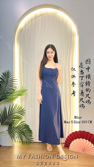 🔥爆款新品🔥高品质吊带款休闲连体裙 RM55 Only🌸 （原价 RM66 ）（1-Q4）