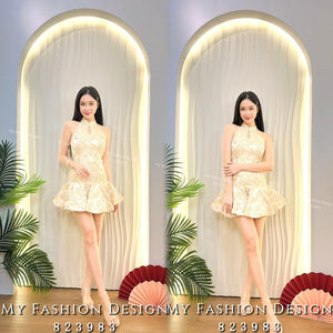 🔥爆款新品🔥高品质cut in款提花连体裤裙 RM109 Only🌸（1-Q4）