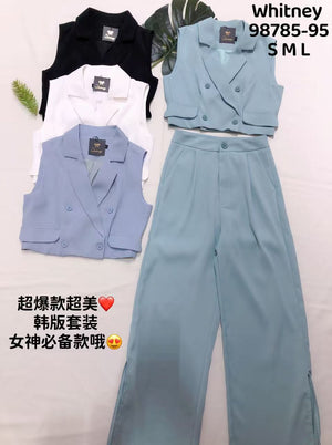 高品质气质款时装套装 上衣 ➕ 长裤 RM95 Only🌸 =H3=