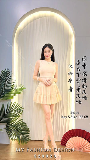 🔥爆款新品🔥高品质气质款网纱拼接连体裤裙 RM99 Only🌸 （1-Q4）