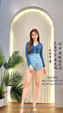 ⚠️补货preorder⚠️爆款新品🔥高品质高腰牛仔短裤 RM62 Only🌸