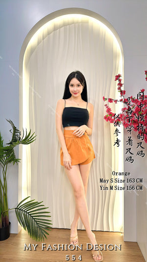 爆款新品🔥高品质高腰锦棉裤裙 RM59 Only🌸（1-J4）