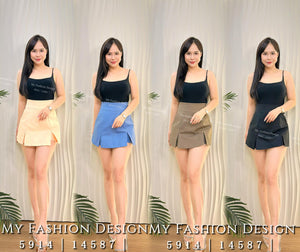 独家爆款🔥高品质高腰锦棉裤裙 RM65 Only🌸（2-N4）