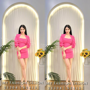 爆款新品🔥高品质气质款两件套连体裙 RM109 Only🌸（1-B2）(1-C2)