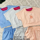 爆款新品🔥高品质休闲款女童套装 RM55 Only🌸 （原价 RM75）（2-S3）