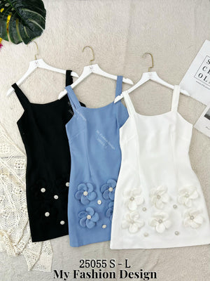 爆款新品🔥高品质气质款花朵连体裙 RM99 Only🌸（补现货）