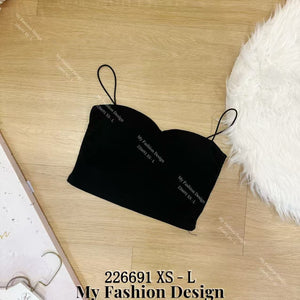 🔥奶卡独家爆款🔥高品质吊带棉质上衣 RM39 Only🌸 （有胸垫）（1-B4）