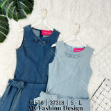 爆款新品🔥 高品质牛仔款连体裙 RM79 Only🌸