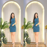 爆款新品🔥 高品质牛仔款连体裙 RM79 Only🌸